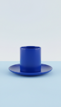 Cobalt Blue Ceramic Cup Set